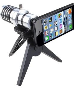 Telescopio 12 x Aluminio iPhone 5/5s/5c