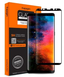 Spigen Samsung Note 8 Mica Cristal Templado GLAS.tR Cruva
