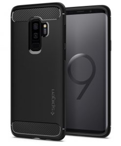 Spigen Samsung Galaxy S9 Plus Funda Rugged Armor - Negro