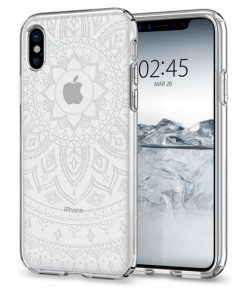 Spigen iPhone X Funda Liquid Crystal Shine - Crystal Clear