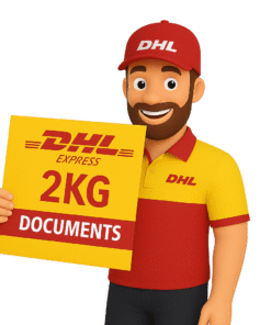 Guía Prepagada Dhl 2kg Dia Siguiente Express Aerea