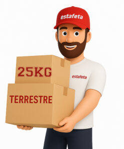 Guía Prepagada Estafeta 25 Kg Terrestre Con Recolección